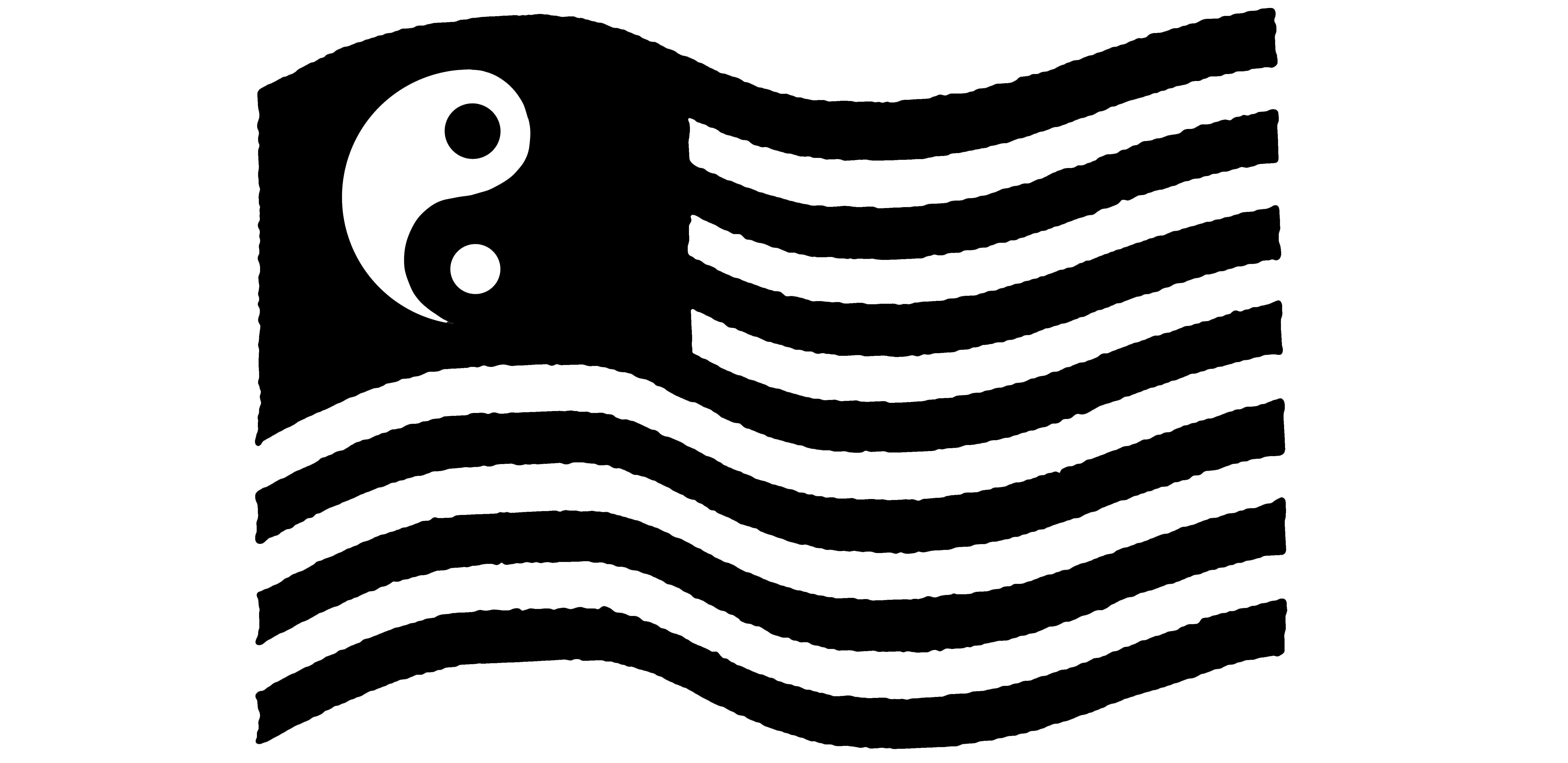 yin yang flag